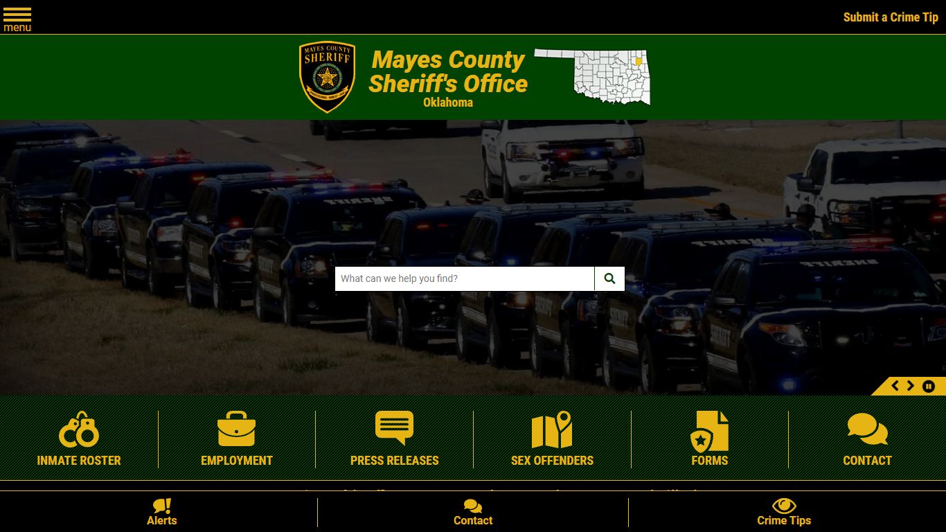 Inmate Roster - Mayes County, OK Sheriff