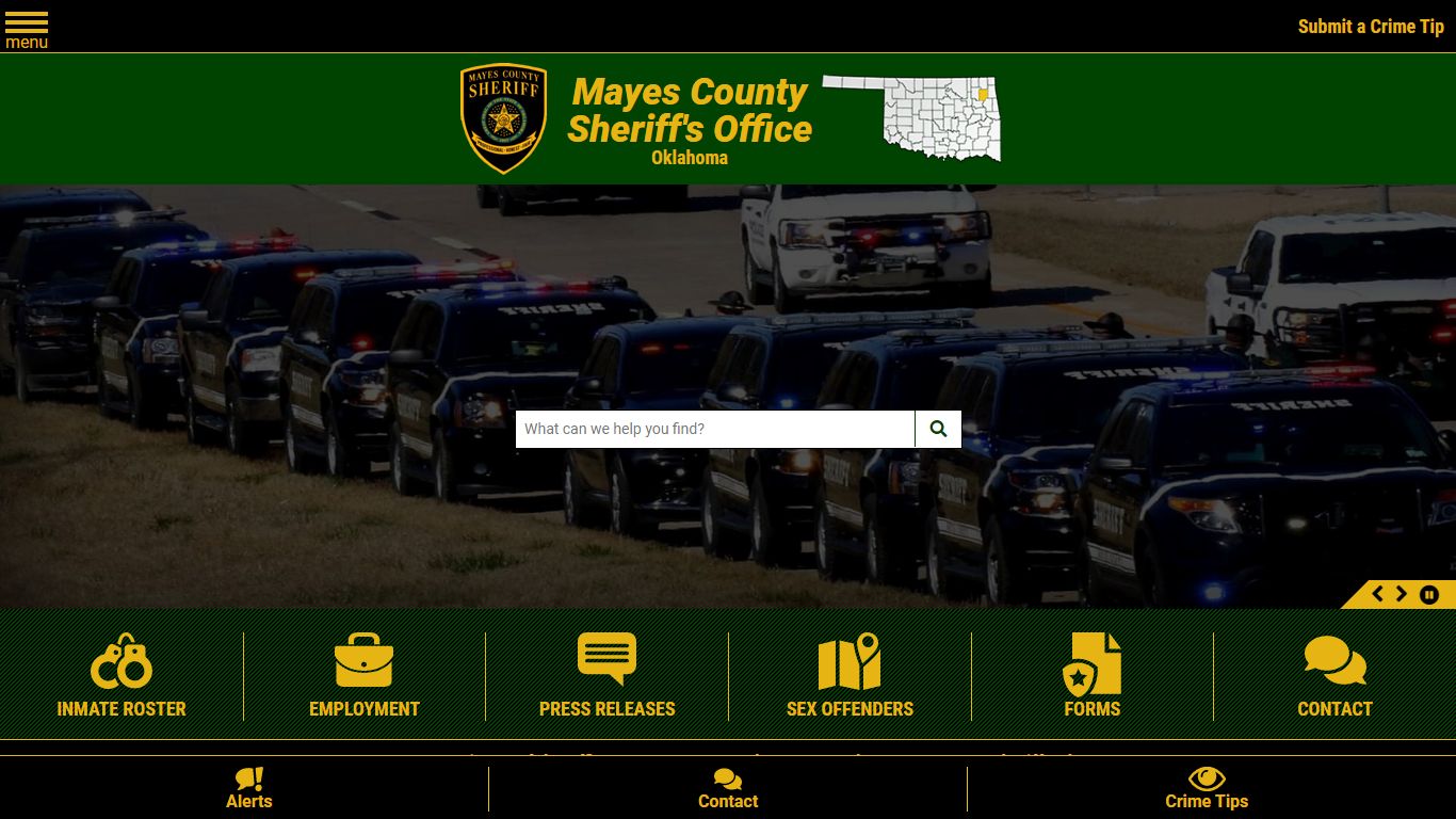 Inmate Roster - Mayes County, OK Sheriff